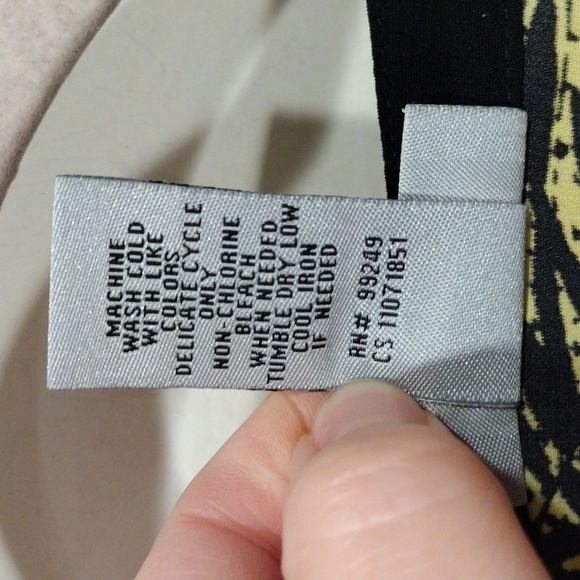 Catherines Women's Ombre Tropical Print Popover Tunic Top Sz 2X-Resortwear - Picture 3 of 7